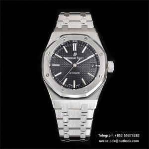AP Royal Oak 37mm 15451 Black Dial SS Bracelet BF A3120