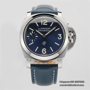 PAM1085 44mm Luminor Blue Dial Blue Leather Strap HWF 6497