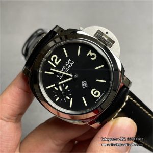 PAM1084 44mm Luminor Black Dial Black Rubber Strap HWF 6497