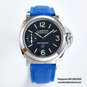PAM774 44mm Luminor Black Dial Black Nylon Strap HWF 6497