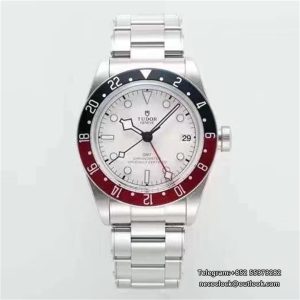 Black Bay GMT 41mm Blue/Red Bezel White Dial SS Bracelet ZF A2824