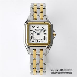 PANTHERE 27mm Ladies YG/SS White Dial YG/SS Bracelet BVF Swiss Quartz