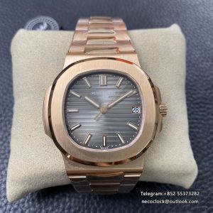 Nautilus 5711 40mm RG Grey Dial RG Bracelet PPF A330SC