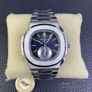 Nautilus 5980 40.5mm Blue Dial SS Bracelet PPF A28-520