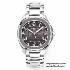 Aquanaut 5167 40mm Black Dial SS Bracelet ZF A324SC