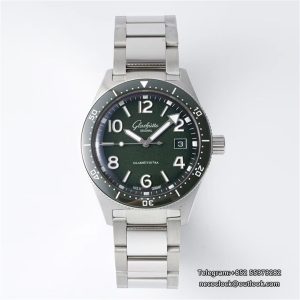 Original 39.5mm Green Dial SS Bracelet RXWF SW200
