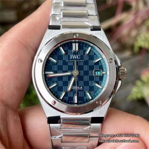 IWC Ingenieur 40mm Lake Blue Dial SS Bracelet V7F A2892