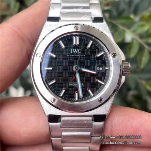 IWC Ingenieur 40mm  Black Dial SS Bracelet V7F A2892