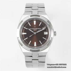 Overseas 41mm 4500V Grey Dial SS Bracelet ZF A5100