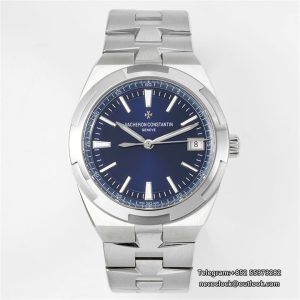 Overseas 41mm 4500V Blue Dial SS Bracelet ZF A5100