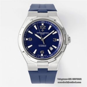 Overseas 42mm 47040 Blue Dial Blue Rubber Strap PPF A1226SC