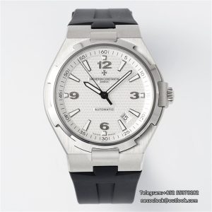 Overseas 42mm 47040 White Dial Black Rubber Strap PPF A1226SC