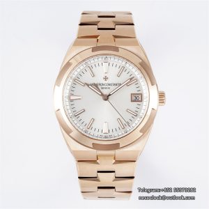 Overseas 4500V 41mm RG/RG White Dial 8F A5100
