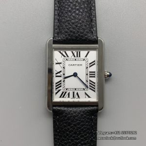 Tank Solo 27.4mm O SS/LE White Dial AF Quartz