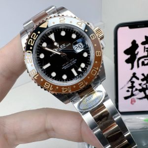 GMT Master II 126711 CHNR Rootbeer SS/RG Black Dial ARF VR3285