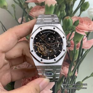 Royal Oak 15407 41mm SS/SS Skeleton Dial THBF SH3132 V2 Super Clone