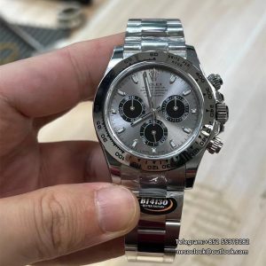 Daytona 116509 SS/SS Grey Dial 904L BTF SA4130