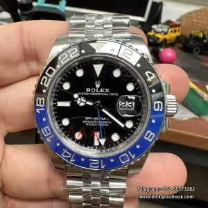 GMT Master II 126710 Batgirl 40mm Jub SS/SS Black Dial VSF DD3285 V3