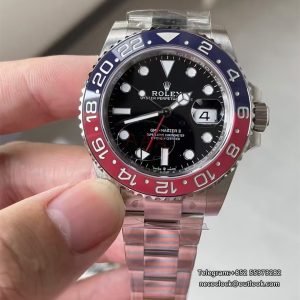 GMT Master II 126710 Pepsi Oys 40mm SS/SS Black VSF V3 DD3285 Super Clone