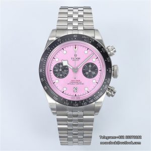 Tudor Black Bay Chrono 316L 41mm SS/SS Pink Dial ZF DD7750