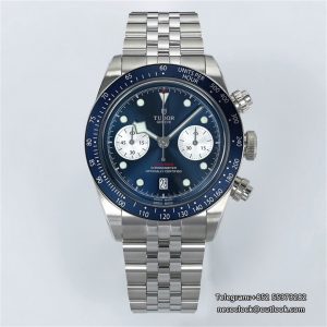 Tudor Black Bay Chrono 316L 41mm SS/SS Blue Dial ZF DD7750
