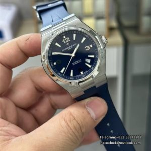 Overseas 47040 42mm SS/LE Blue/Stk MKSF MY9019