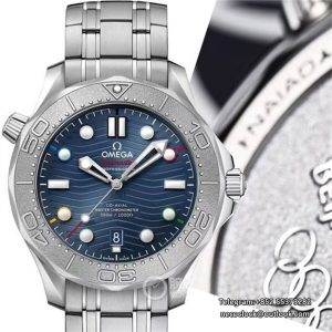 Seamaster 300m 42mm 2022 Winter Olympics SS/SS Blue Dial VSF VS8800
