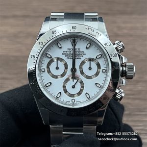 Daytona 116520 40mm SS/SS White Dial VSF DD4130