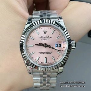DateJust 28mm Ladies 279178 SS/SS Pink Dial Jubilee Bracelet GSF A2671