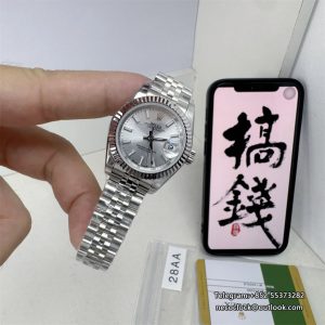 DateJust 28mm Ladies 279178 SS/SS Silver Dial Jubilee Bracelet GSF A2671