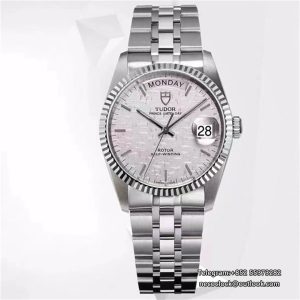 Prince Date Day 36mm SS/SS Silver/Stk MKS A2824
