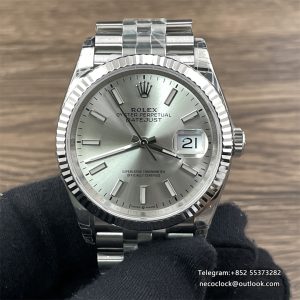 DateJust 36mm Fluted Bezel Silver Dial Jubilee Bracelet VSF VS3235 v2