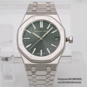 Royal Oak 41mm 15510 SS/SS Green Dial VSF DD4302 Super Clone V2