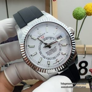 SkyDweller 336234 42mm SS/RU White Dial ZF A2824(Tungsten Heavy Version)
