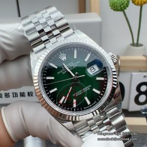 Datejust 126234 36mm Jub 2026 SS/SS Ombre Green/Stk VSF V2 DD3235