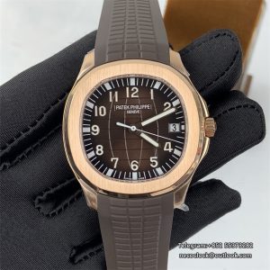 Aquanaut 5167 40mm RG/RU Brown Dial DDF DD324 (Gain Weight)(SW Dial)