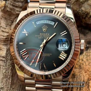 DayDate 228235 40mm RG/RG Grey Omber/Rmn VSF V2 DD3255 (Gain Weight)