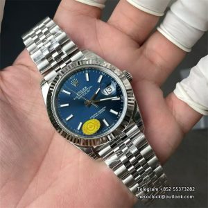 Datejust 126334 41mm  SS/SS Blue Dial Jubilee VSF DD3235 V3 Free Sprung