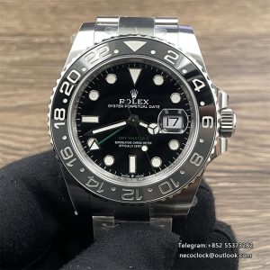 GMT Master II 126710 Bruce Wayne 40mm Oys SS/SS Black Dial VSF DD3285
