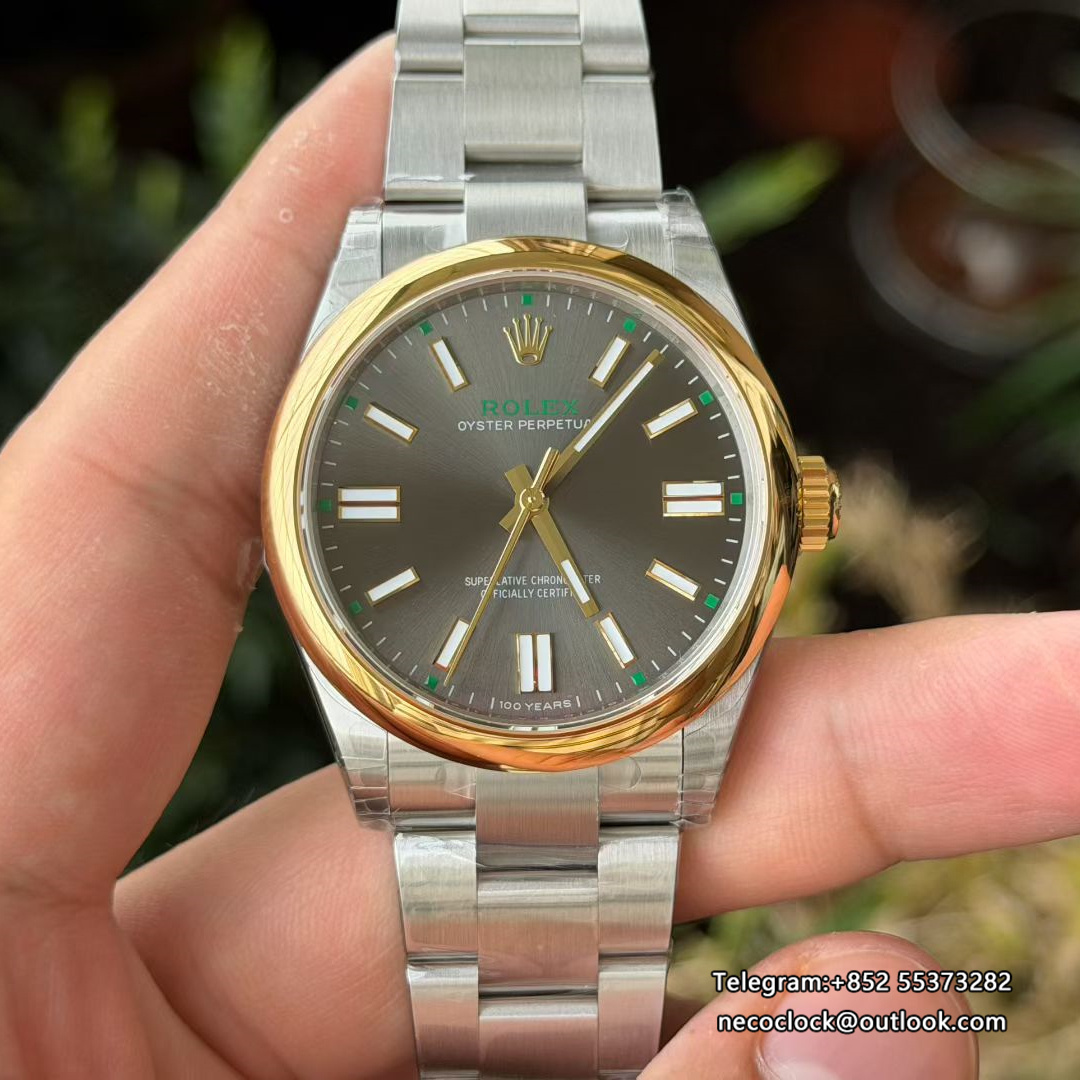 Oyster Perpetual 100th Anniversary 13430341mm SS/SS Grey Dial VSF VS3230