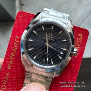 Aqua Terra 150M 38mm Dark Blue Dial SS Bracelet A8800 VSF