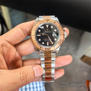 Yacht-Master 126621 40mm SS/SS Black/Dot VSF DD3235