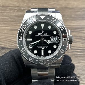 GMT Master II 126710 Bruce Wayne 40mm Oys SS/SS Black Dial VSF DD3285 v4 free sprung